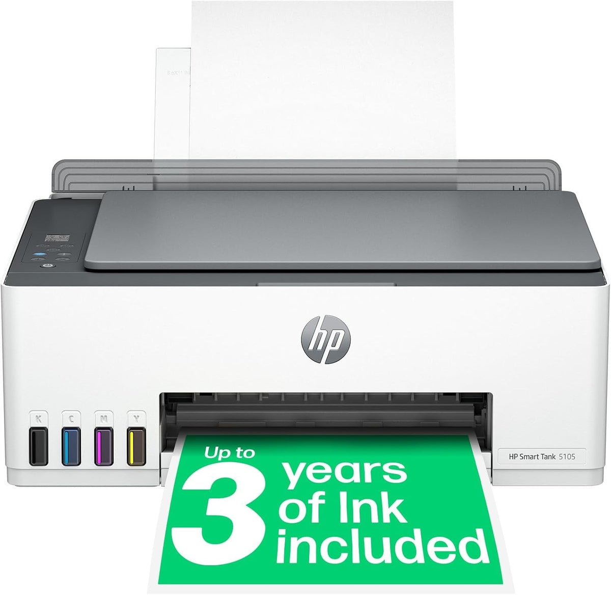 White A4 Colour Inkjet Smart Tank Printer Wireless Refillable Home Use