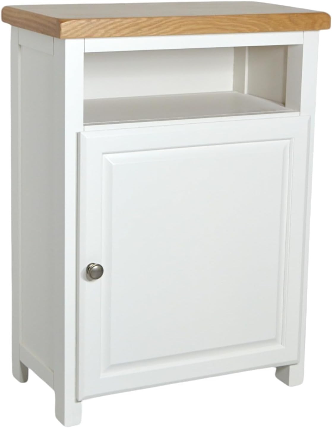 Ready Assembled Oak Shoe Cabinet Hallway Storage Unit Cupboard 64x35x88cm