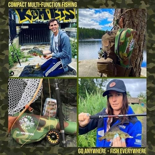 Travel Fishing Rod X Max – 5+ Techniques, Spin, Fresh & Saltwater