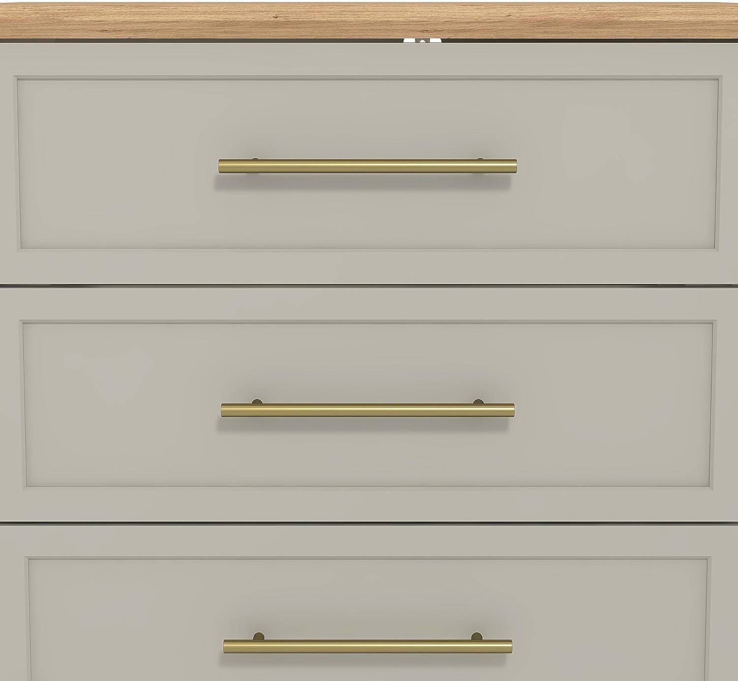 4-Drawer Chest Storage Cabinet - Modern Wall Mount Dresser for Bedroom