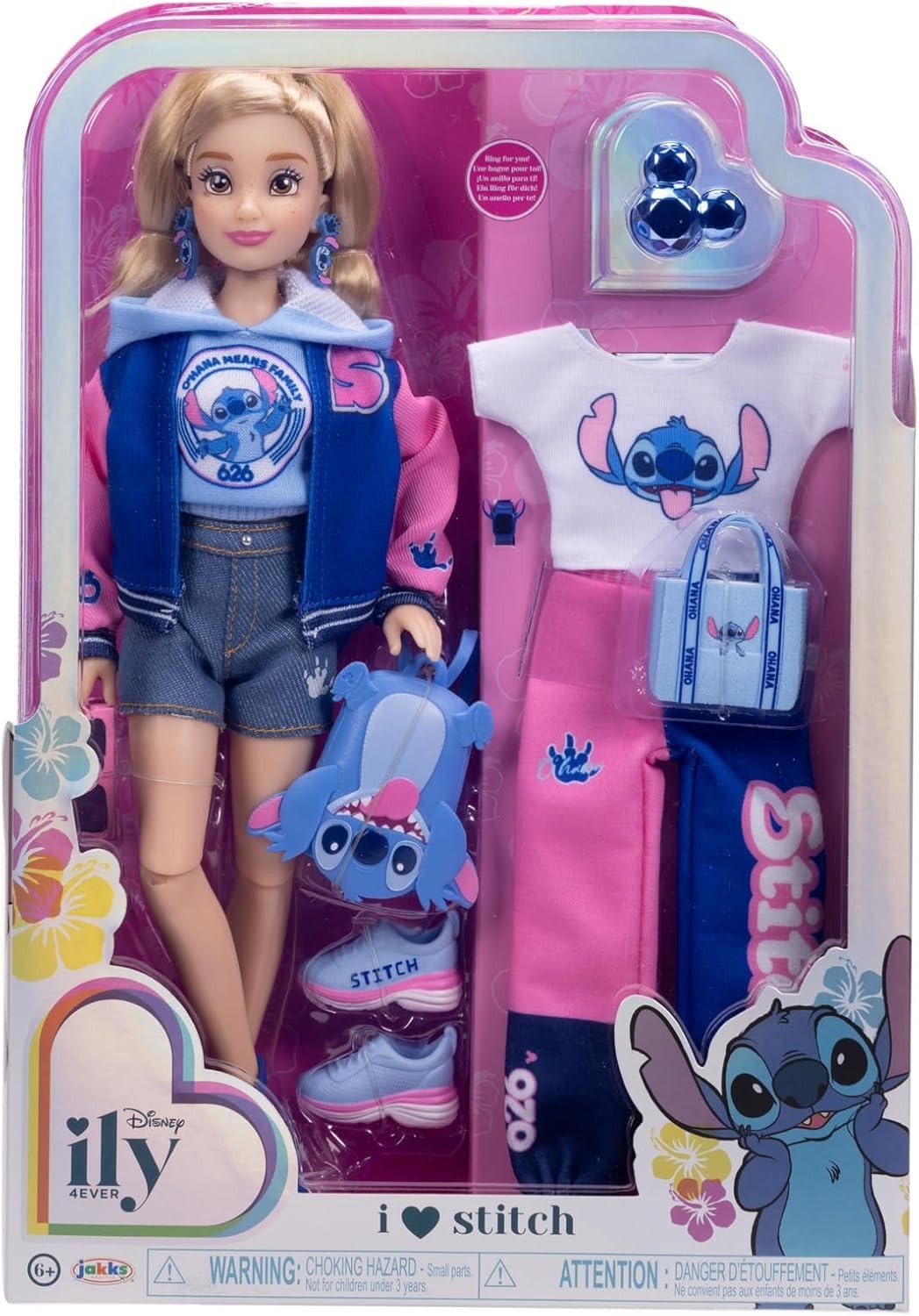 30cm Poseable Fashion Doll Varsity Jacket 2 Outfits Accessories Gift