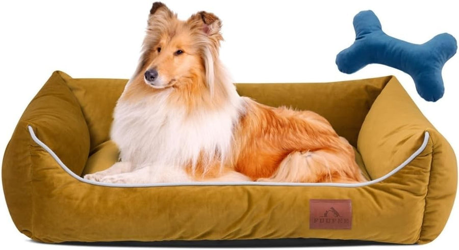 Luxury Dog Bed 100x80cm Orthopedic Washable Sofa