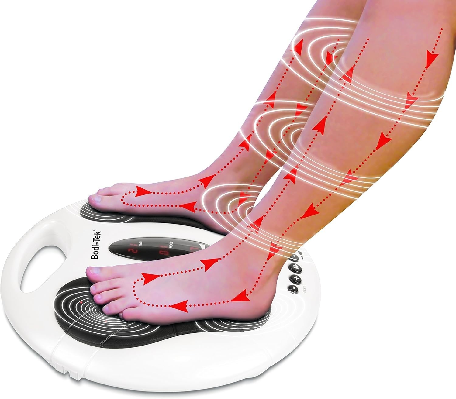 EMS Foot & Lower Leg Exerciser Circulation Muscle Stimulator Remote