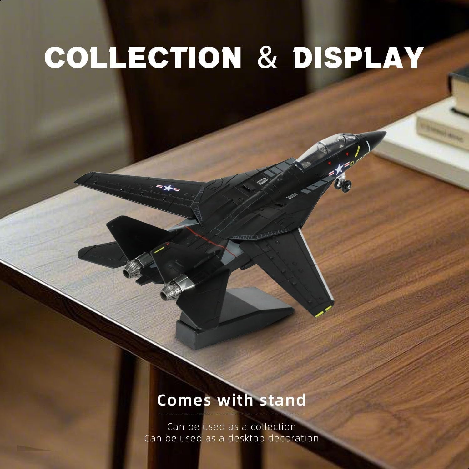 1:72 Scale F-14 Tomcat Fighter Jet Model Kit Military Aircraft Assembly Gift