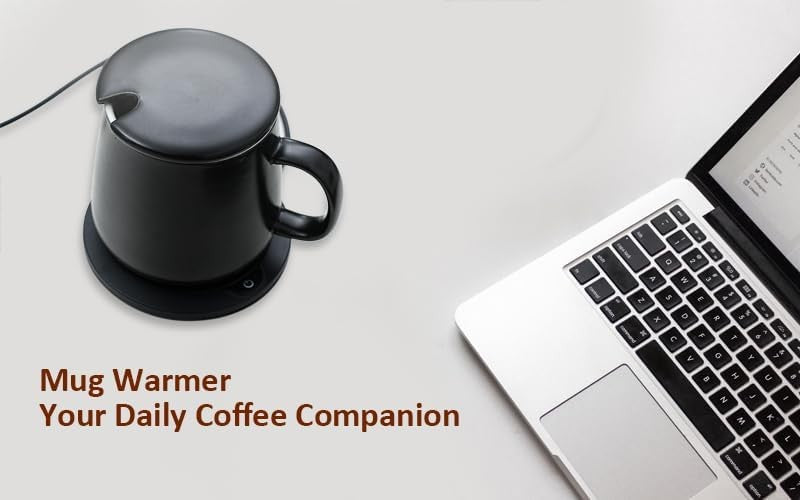 Coffee Mug Warmer 3 Temp Smart Desk Beverage Heater