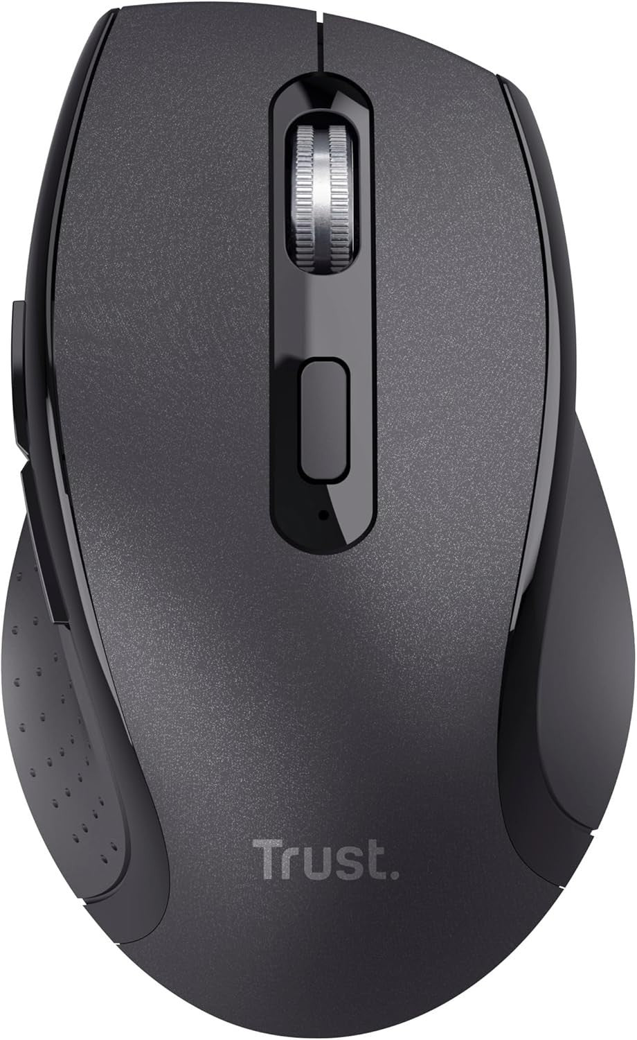 Wireless Mouse 6 Button Adjustable DPI 10m Range USB Black