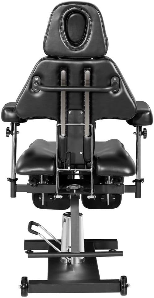 Portable Height-Adjustable Massage Table Folding Therapy Spa Bed With Headrest