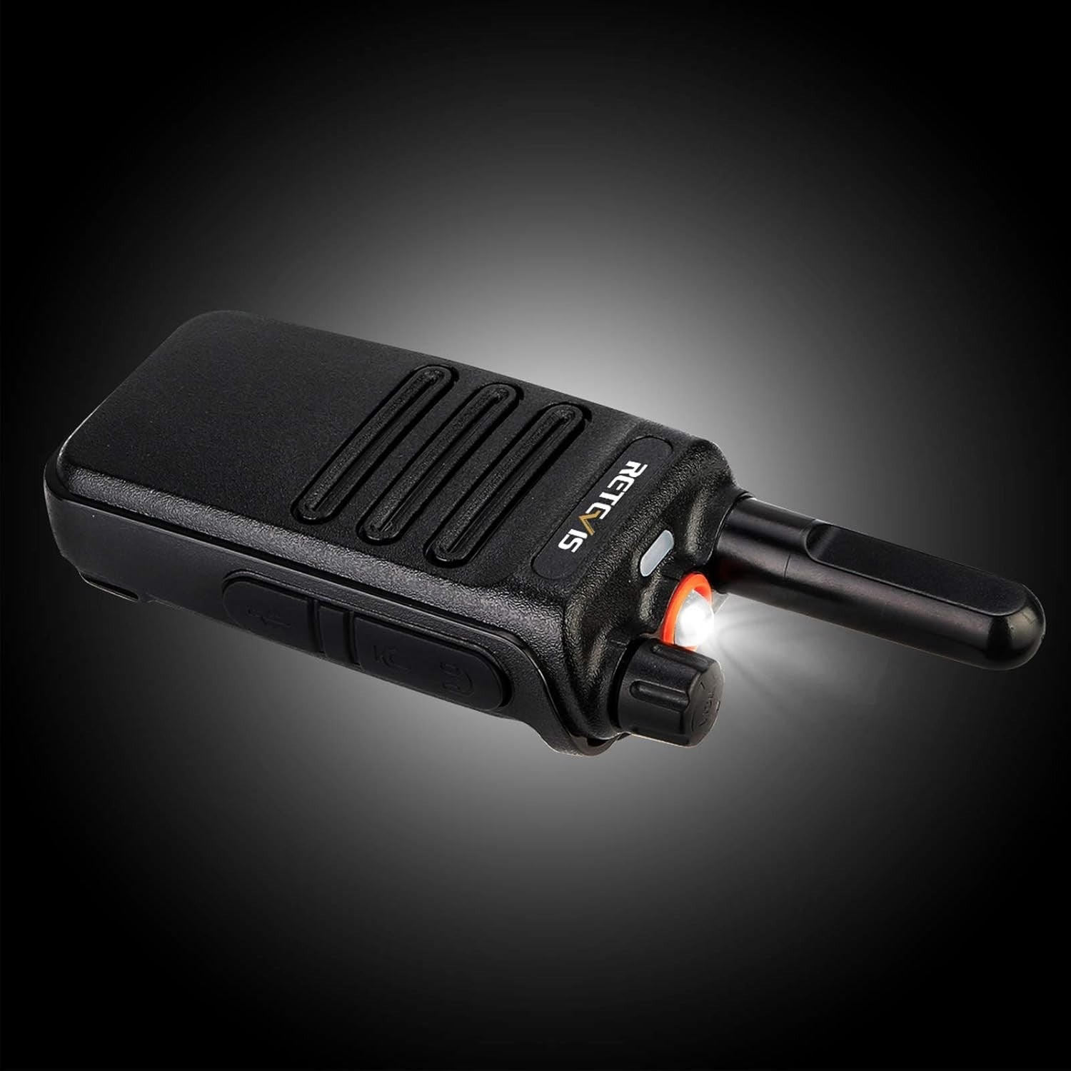 PMR446 Walkie Talkies 2 Pack Rechargeable VOX LED Flashlight Radio