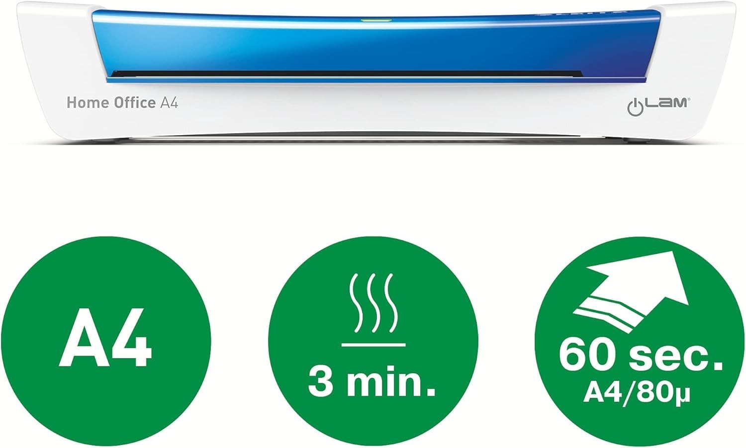 A4 Laminator Machine Home Office 75–125 Mic Airtight Finish Starter Kit