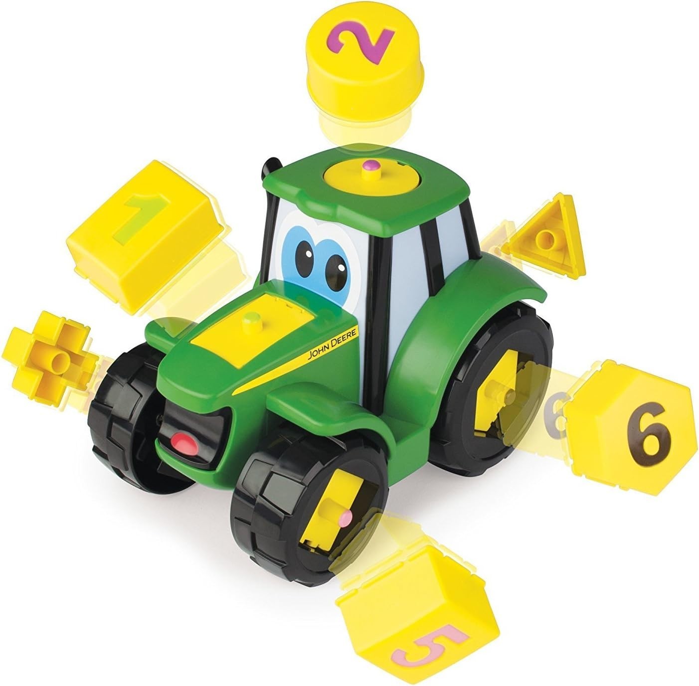 Learn & Pop Johnny Tractor Toy – Farm Playset for Kids 18+ Months