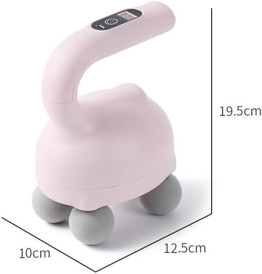 Deep Tissue Massage Gun Quad Head Muscle Relief Portable Percussion Massager