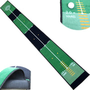 Golf Putting Practice Mat Indoor Outdoor Slim Training Green Distance Control
