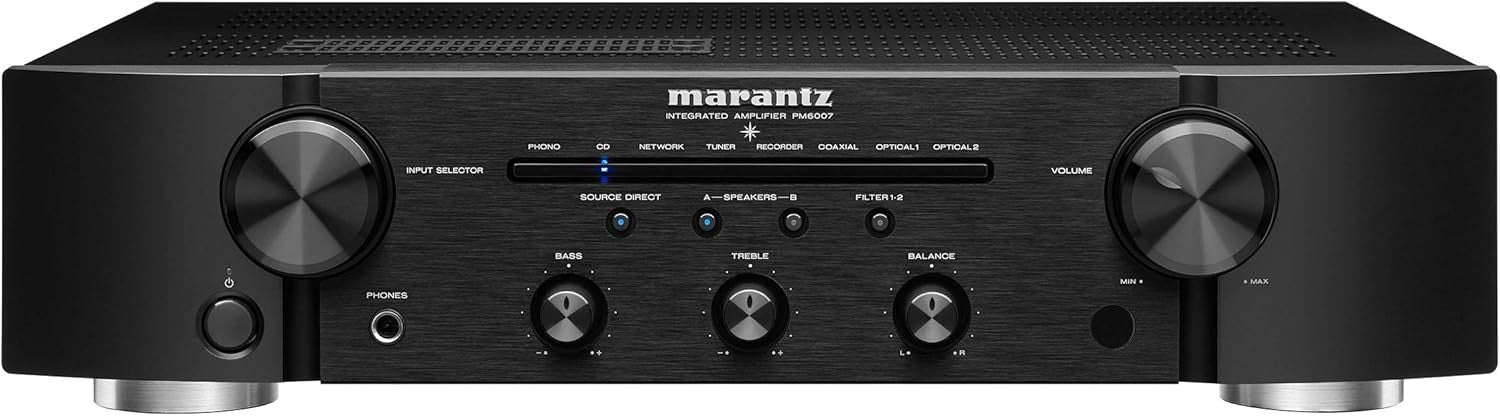 High-Performance Integrated Amplifier with DAC & Subwoofer Output | 2x45W RMS