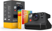 Instant Camera Film Bundle Black USB-C Rechargeable 16 Photos Included