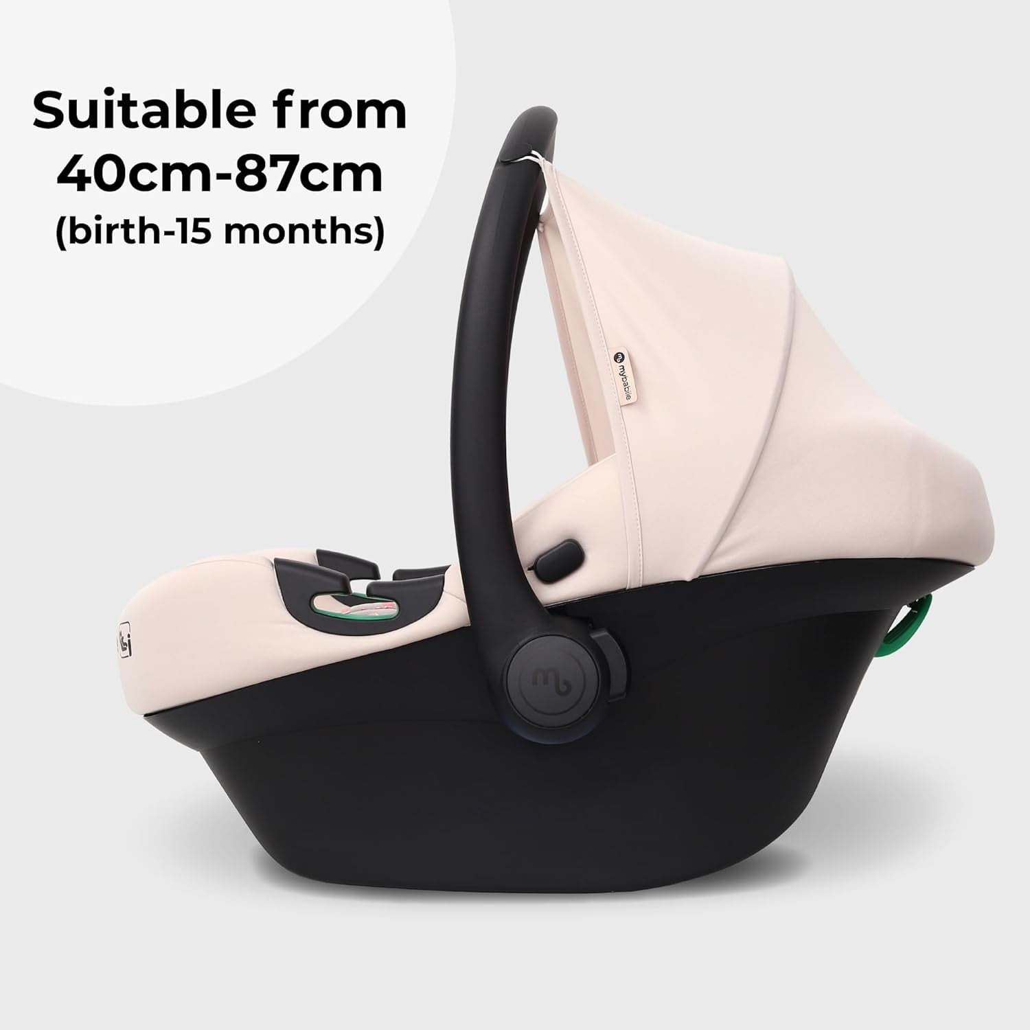 i-Size R129 Baby Car Seat 40–87cm Newborn Infant Carrier Rear