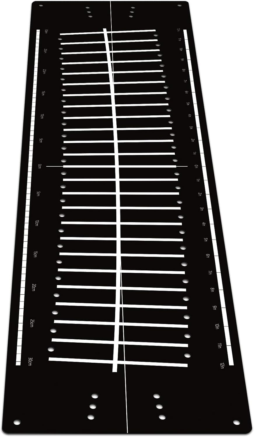 Indoor Golf Putting Mat Alignment Trainer 30x8.27in Practice Aid