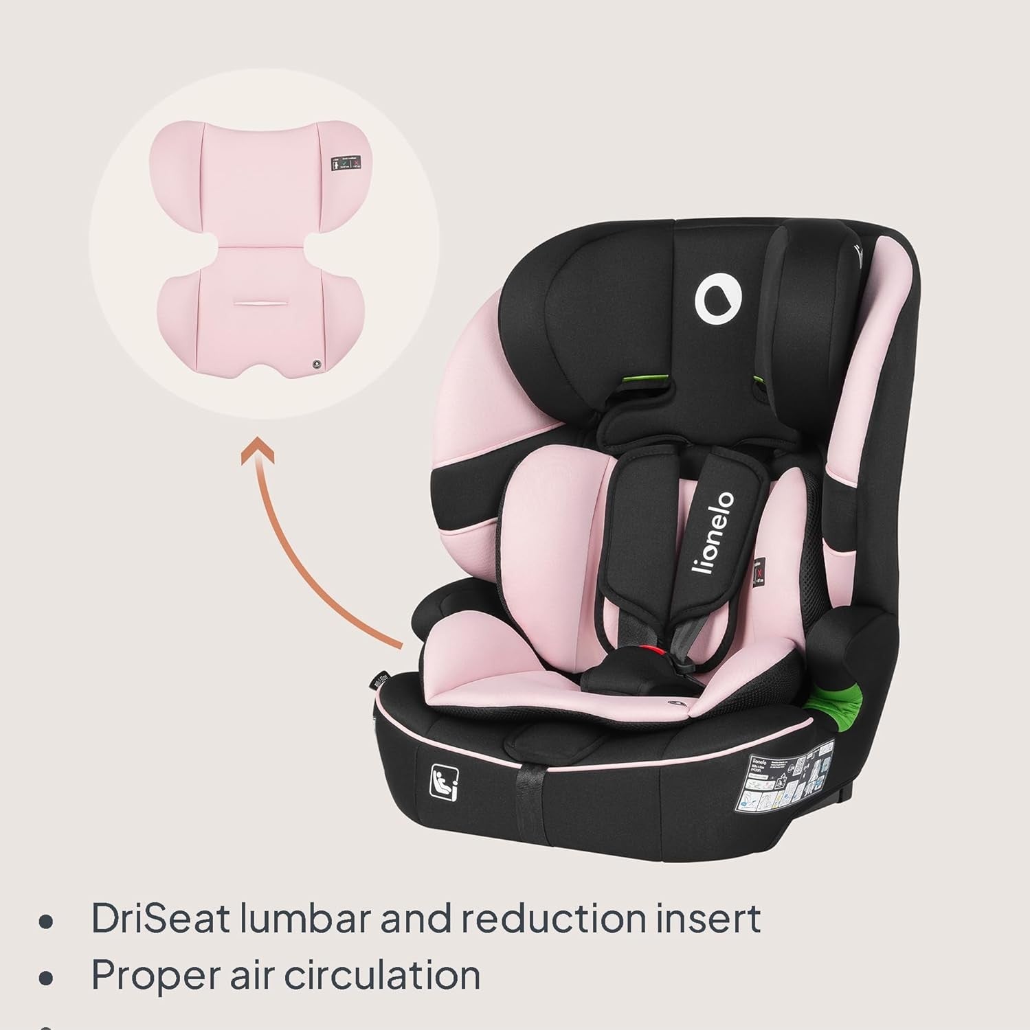 i-Size Car 76–150cm ISOFIX R129 Booster Side Impact Adjustable