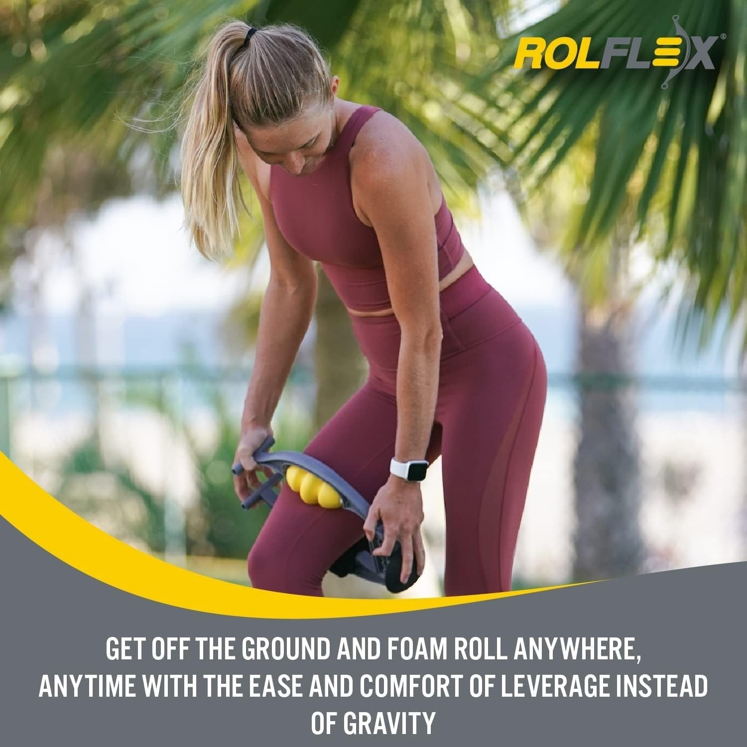 Full Body Foam Roller Massager for Deep Muscle Relief & Trigger Point Therapy