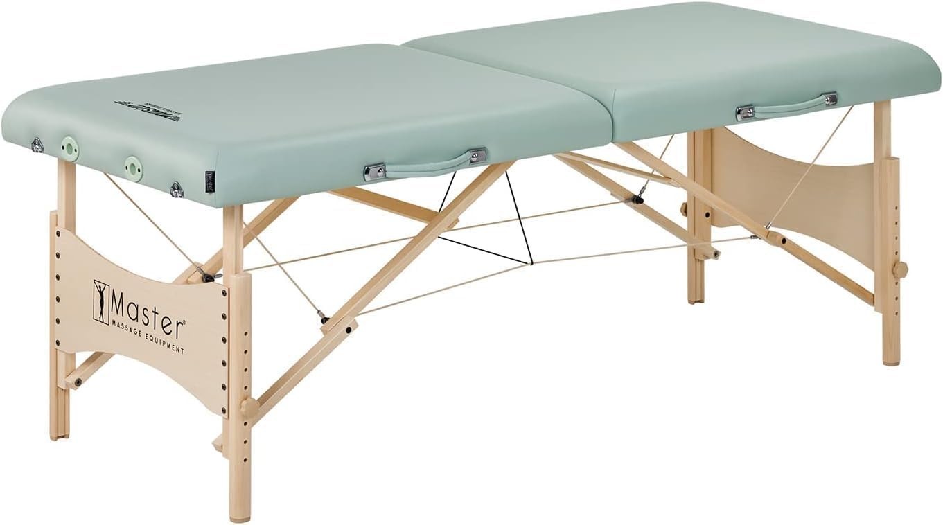 71cm Portable Massage Table Lightweight | Pro Spa Lash Tattoo Bed w/ Memory Foam