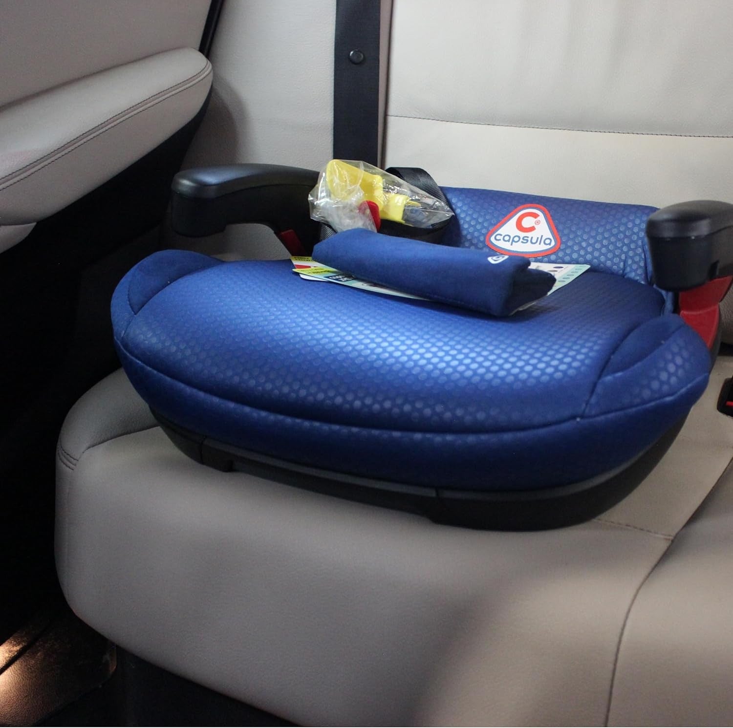 ISOFIX Booster Seat 6–12 Years Soft Cushion Safety Pad Lightweight Seat