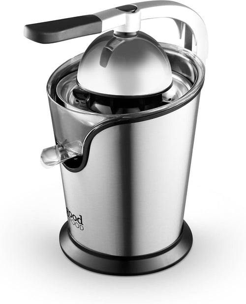 Electric Citrus Juicer Stainless Steel Dual Cones 100W Easy Press