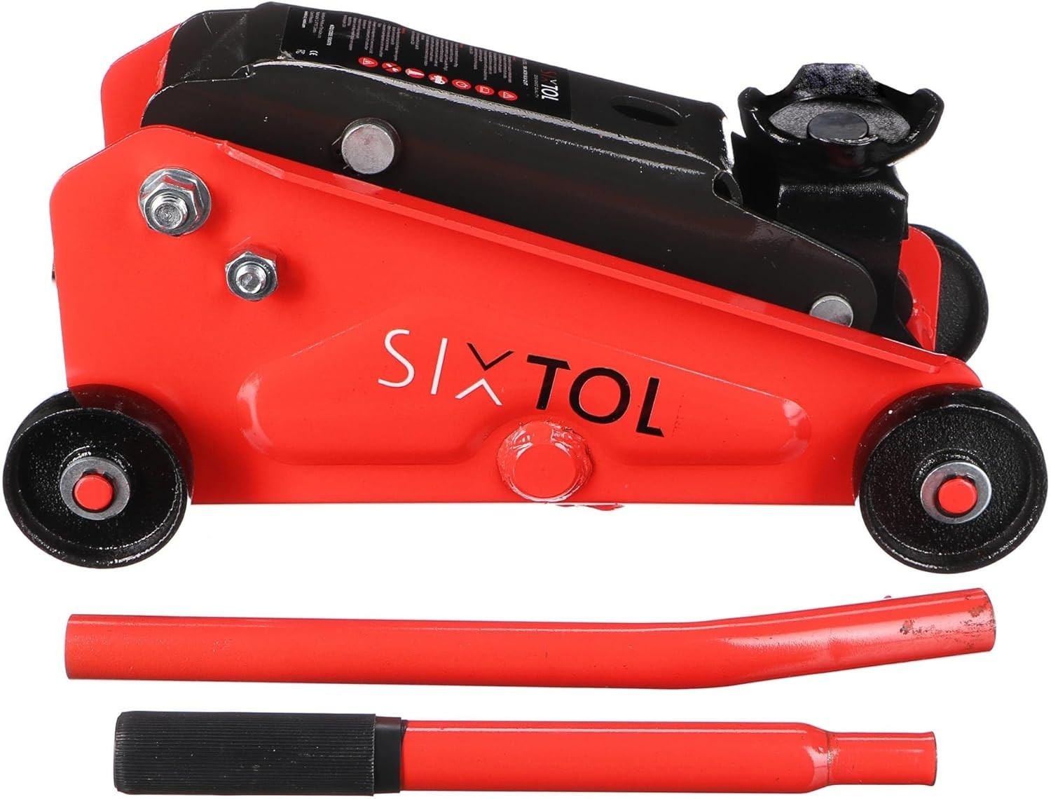 2.5 Ton SUV Trolley Jack High Lift 155–395mm Hydraulic with Carry Case
