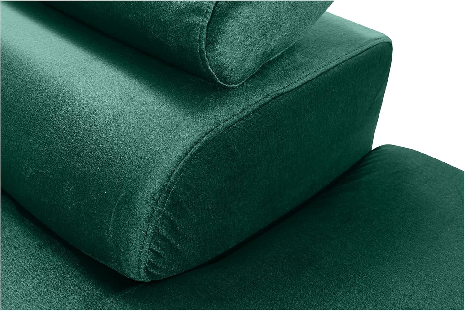 Modern Pink Corner Sofa Bed with Storage & Sleep Function 277x203cm