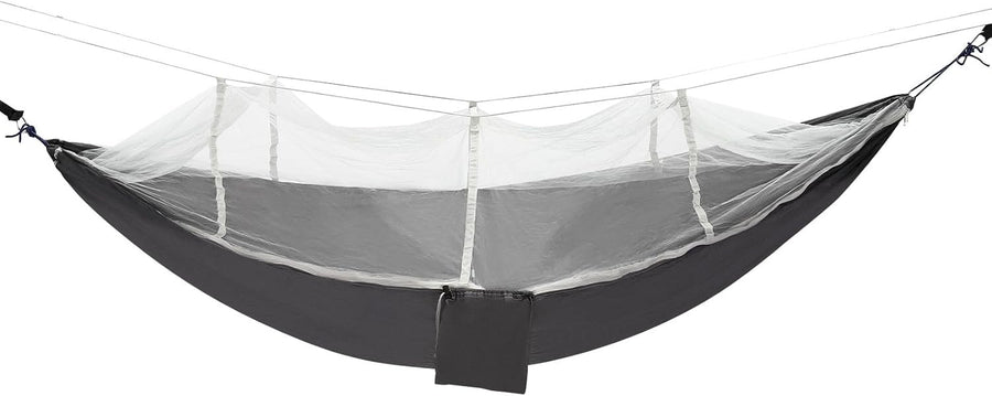 Camping Hammock with Mosquito Net & Tree Straps | Ultralight 210T Nylon