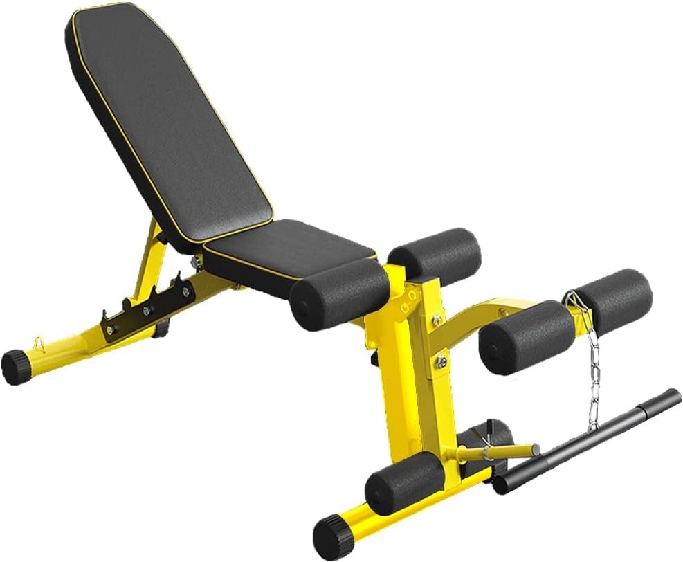 Adjustable Weight Bench with Leg Extension 330lb Home Gym Trainer
