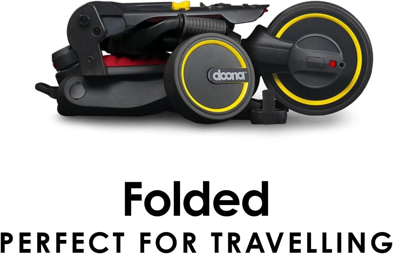 Premium Foldable Toddler Trike 4 in 1 Parent Handle Bike Red 10M-3Y