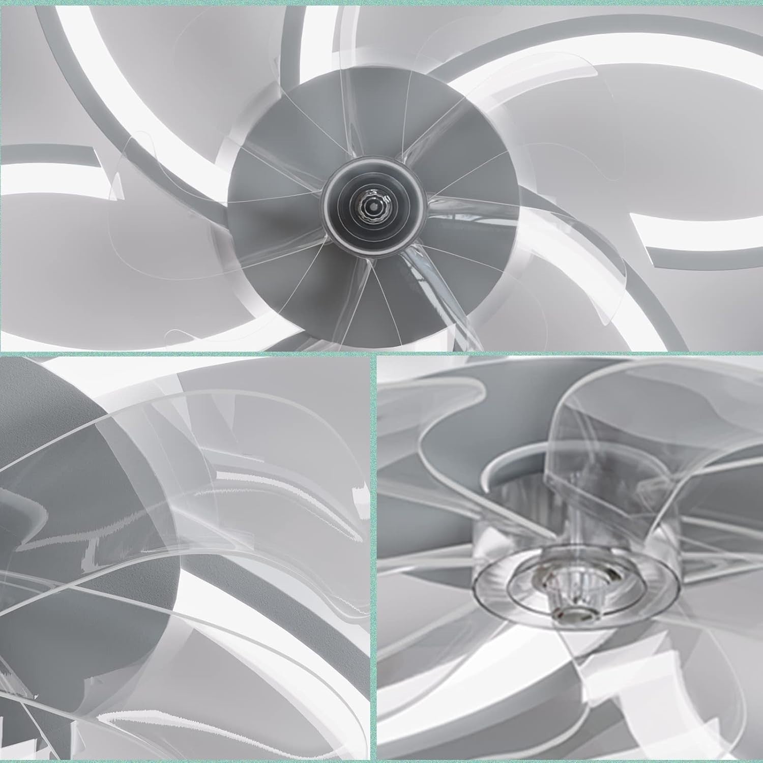 Wildcat 79CM Ceiling Fan with LED Light, Remote, Timer, 6-Speed, Dimmable