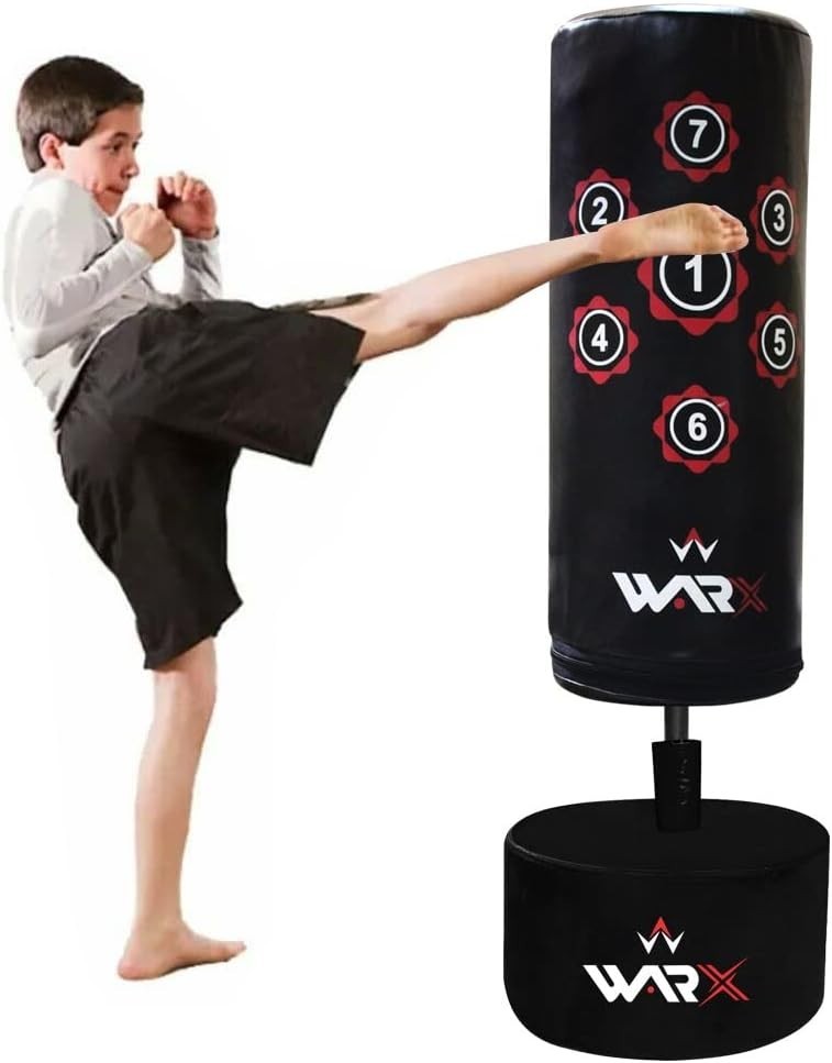 Kids Free Standing Boxing Punch Bag 3ft–4ft Junior Training Set