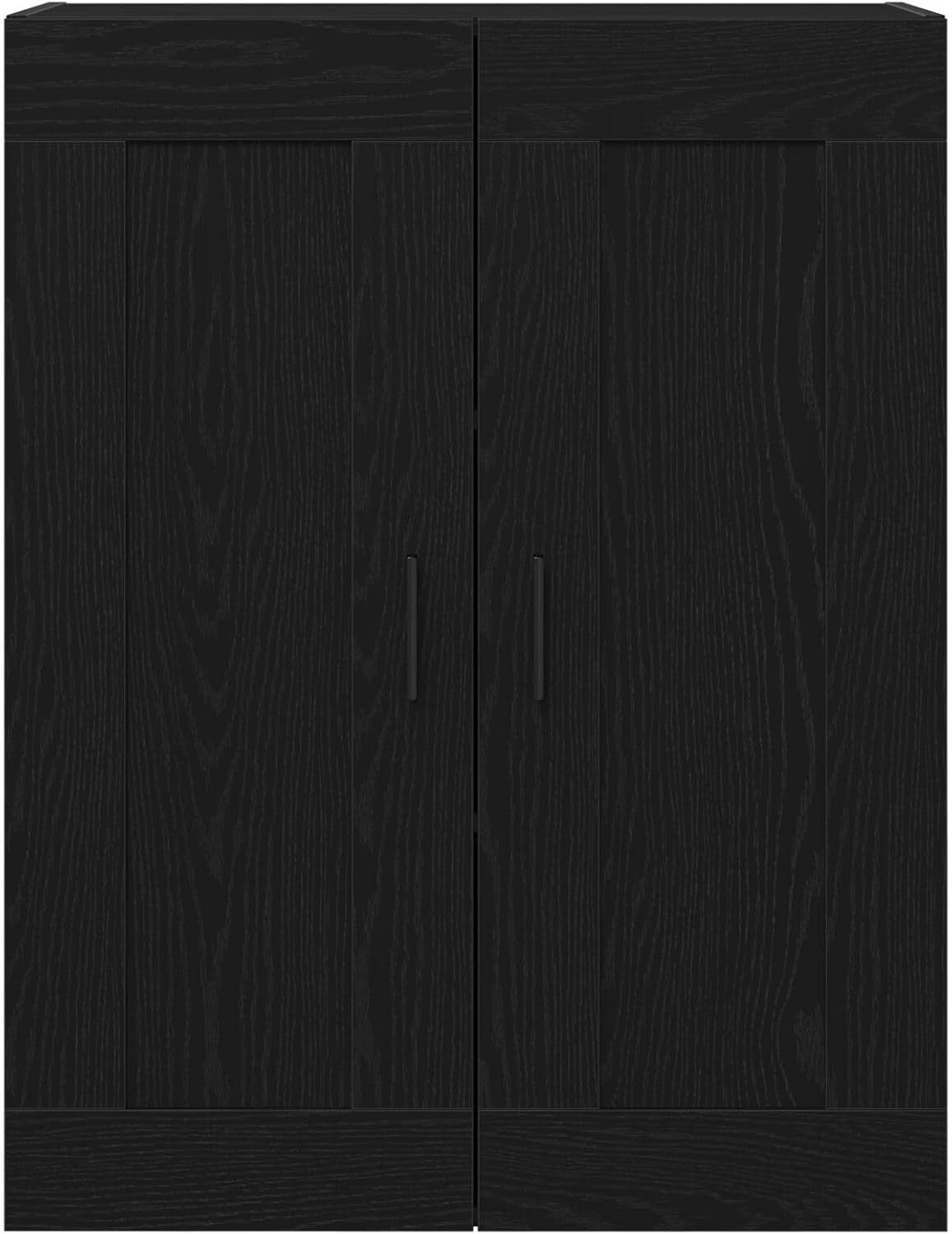 Oak Wall Cabinet with 3 Compartments – Stylish, Compact & Space-Saving Storage