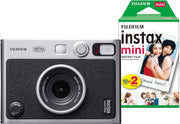 Hybrid Instant Camera 20 Shot Bundle Credit Card Prints Black Camera