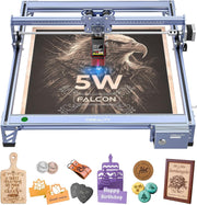 5W Laser Engraver Desktop Cutter High Precision 400x415mm Wood Metal