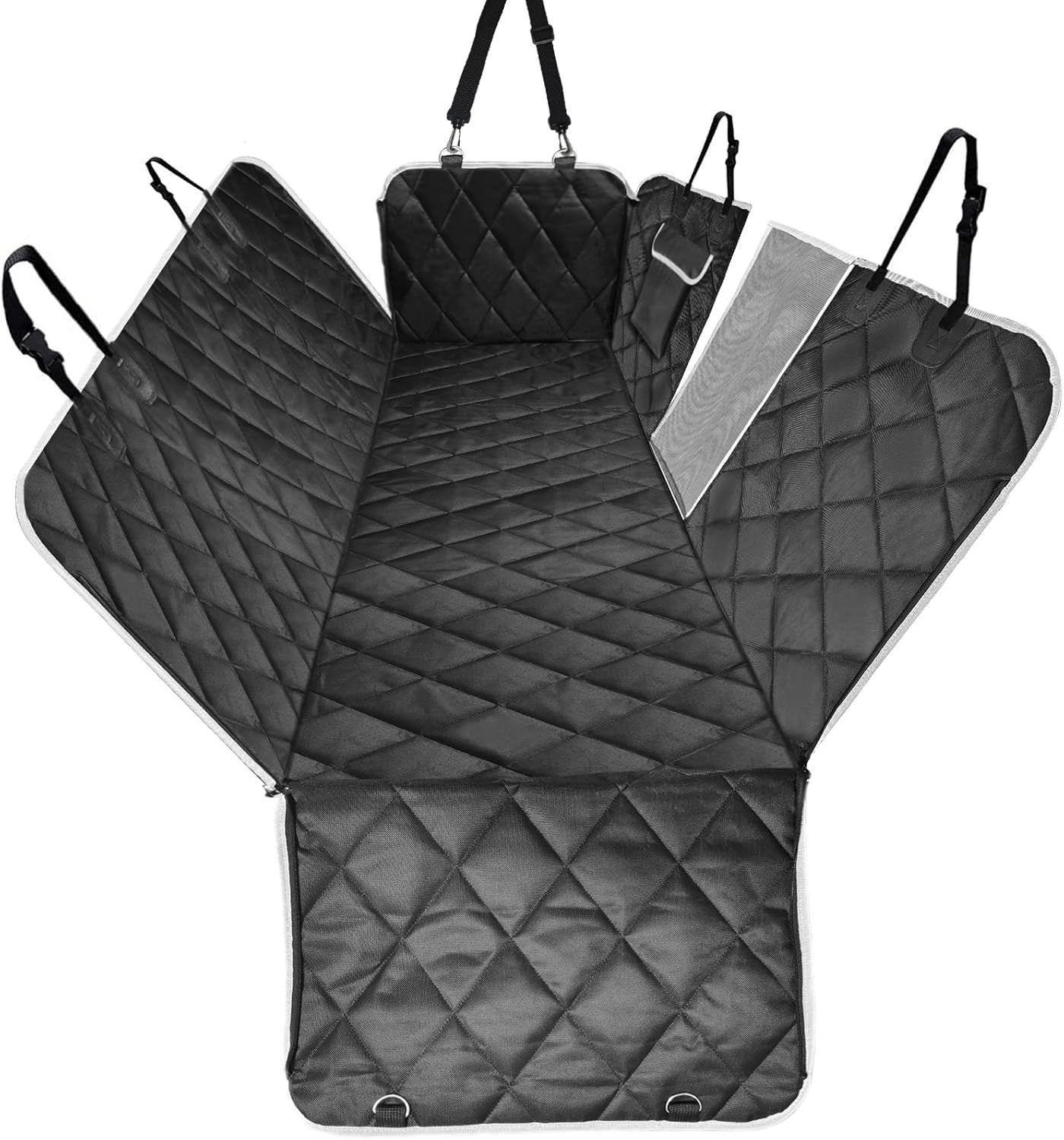 Waterproof Dog Car Seat Cover Hammock Mesh Window SUV Truck Protector