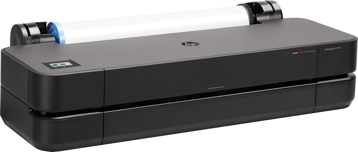Large Format Printer T230 24in | Colour Black | A1 Printing | Wi-Fi | Ethernet