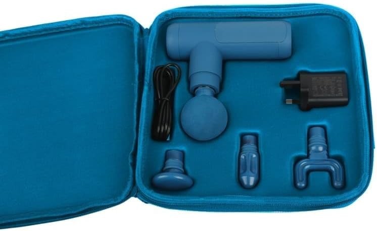 Deep Tissue Massage Gun Cordless Muscle Recovery 4 Speed Portable Carry Case