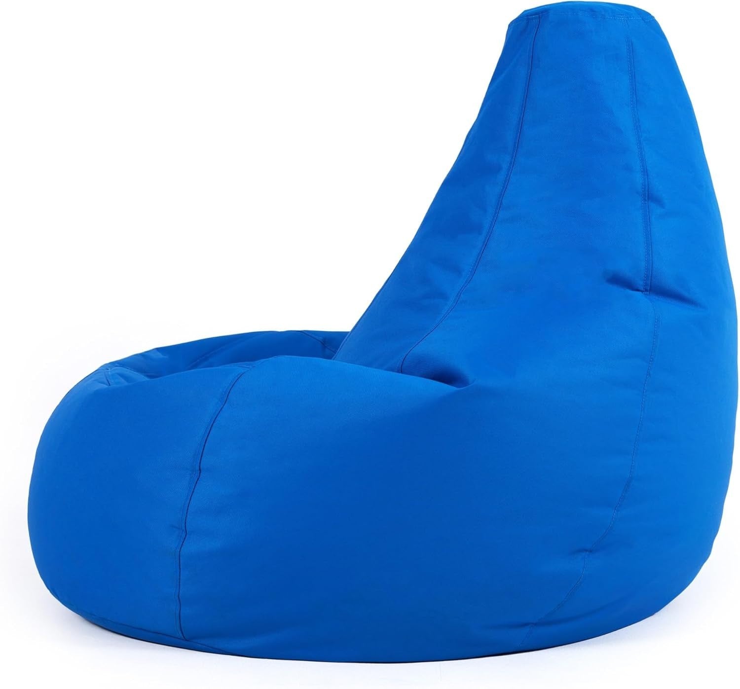 Blue Gaming Bean Bag Chair | Waterproof Recliner Seat Indoor Outdoor Use