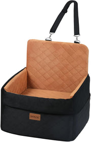 Elevated Puppy Car Seat Booster Bed Washable Travel Carrier Up to 16KG