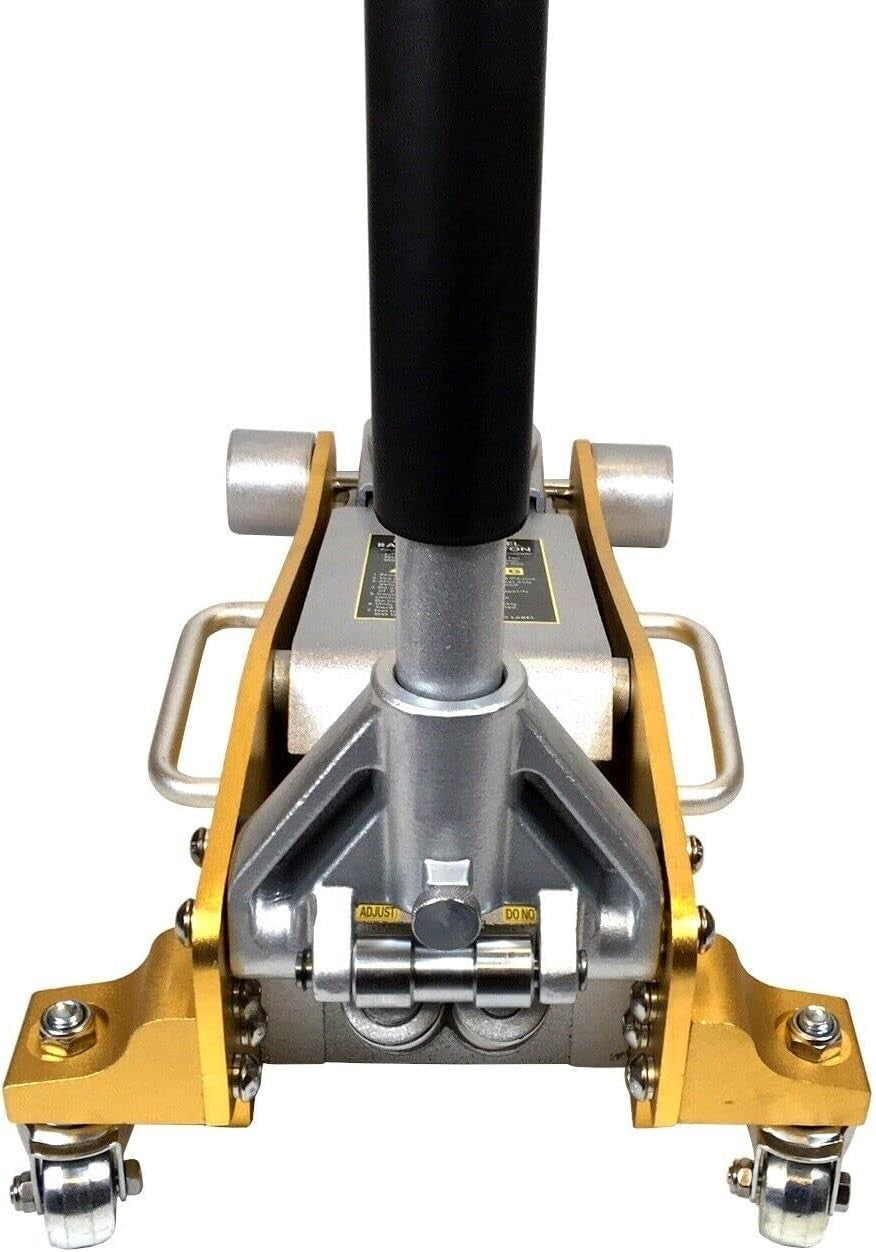 2.5 Ton Low Profile Aluminium Steel Trolley Jack Fast Lift 95–470mm Heavy Duty