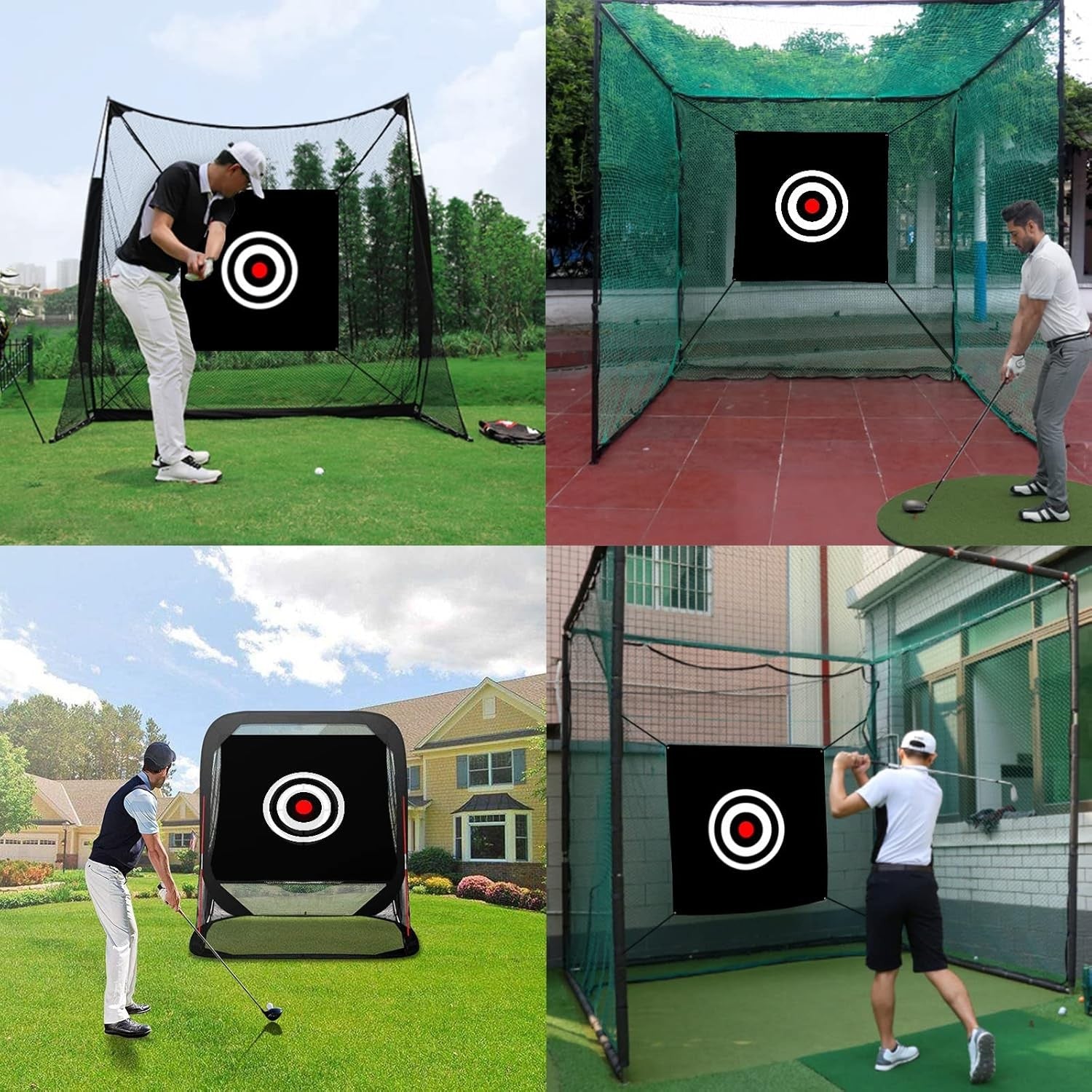 Golf Target Cloth 58x59 Inch Practice Net Hitting Backstop
