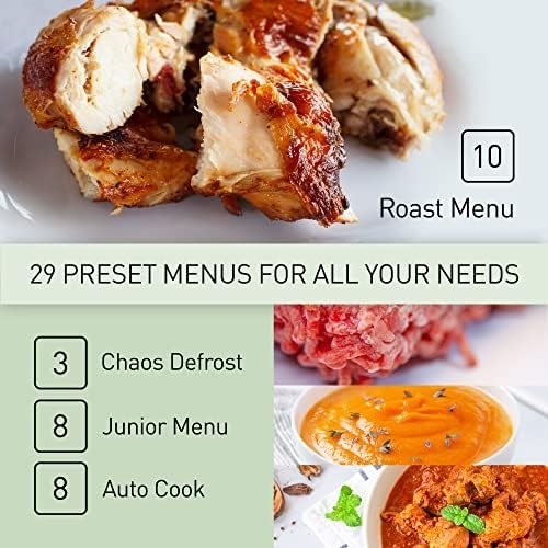 27L Slimline 1000W Combination Microwave with Inverter & Quartz Grill
