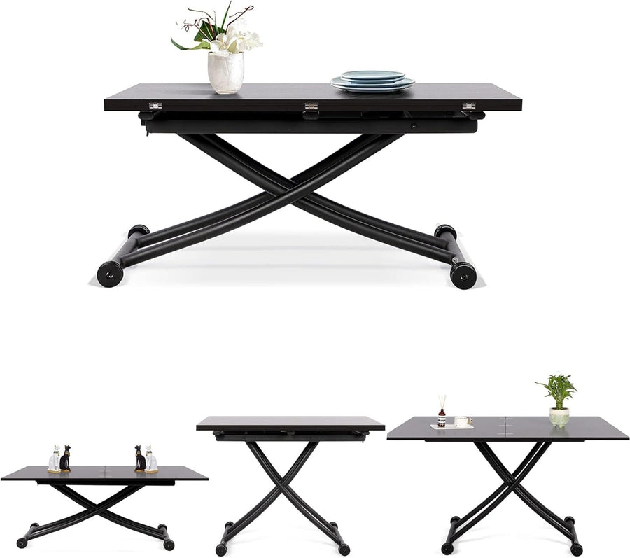 Height Adjustable Expandable Space Saving Coffee Dining Table