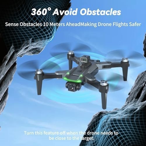 4K GPS Drone w/ 3 Cameras 5G WiFi 60Min Flight Brushless Motor Follow Me