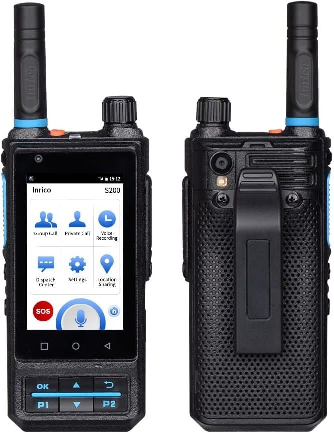 Network Walkie Talkie GPS Android PTT LTE 4G Waterproof Radio Phone