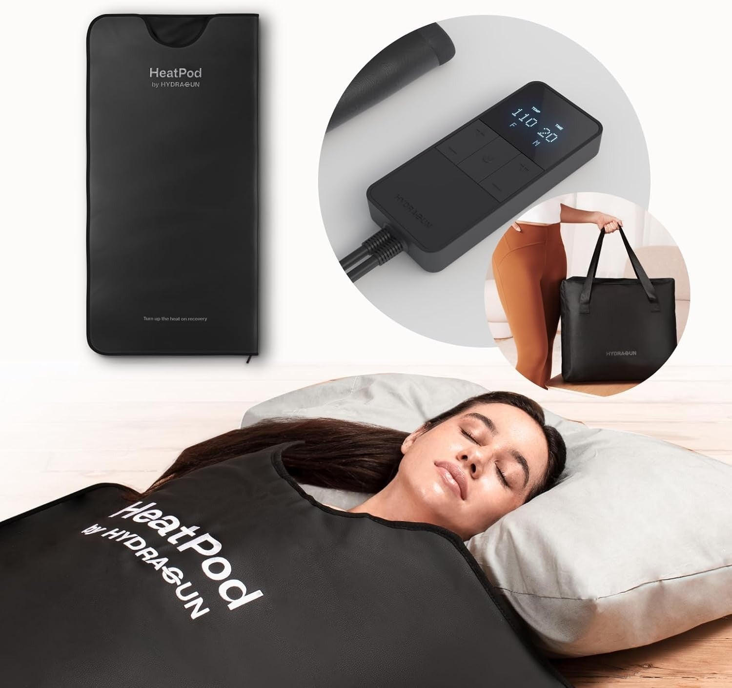 HeatPod Infrared Sauna Blanket – Portable Personal Detox & Relaxation Spa