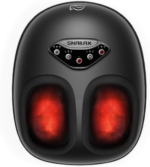 Deep Kneading Shiatsu Foot Massager with Heat, Compression & Vibration