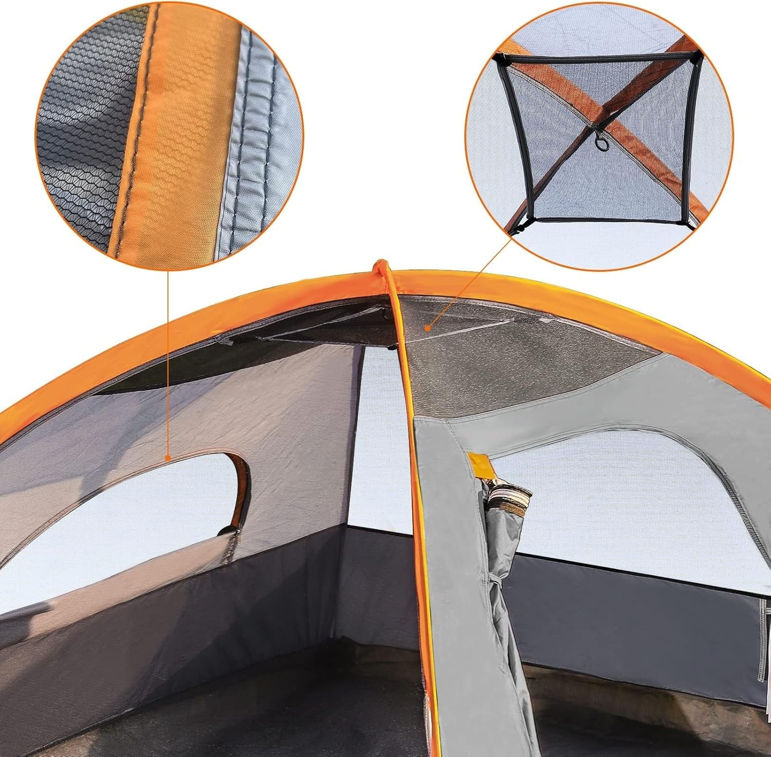4 Person Dome Camping Tent Waterproof 3 Season Easy Setup