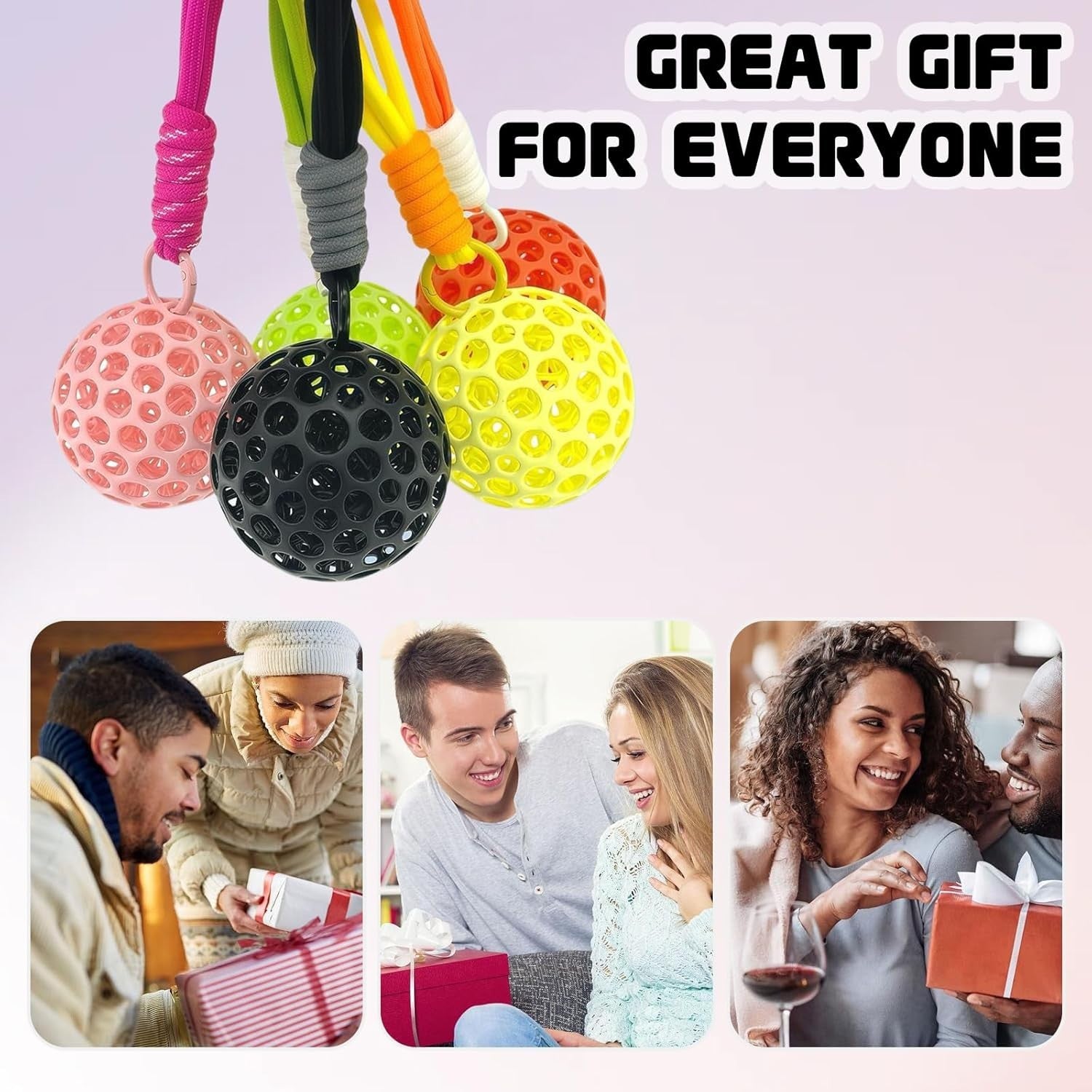 3D Printed Stress Ball Grip Strength Trainer Anxiety Relief Fidget